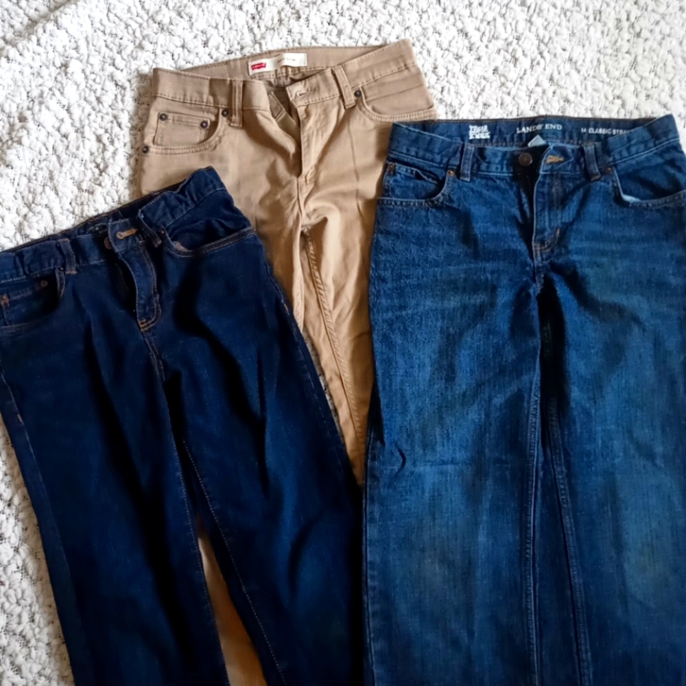 Boys size 14 pants lot